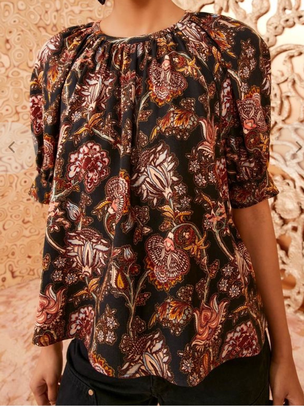 Ulla Johnson Floral Blouse